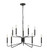 Raven Ten Light Chandelier in Matte Black (59|29010-MB)