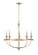 Emery Five Light Chandelier in Modern Gold (59|28005-MG)