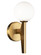 Scriben LED Wall Sconce in Aged Gold Brass (423|W34901AGOP)