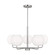 Rory Five Light Chandelier in Brushed Steel (1|GLC1055BS)