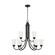 Seville Nine Light Chandelier in Midnight Black (1|3120209-112)