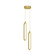 Sienna LED Pendant in Gold (162|SIEP12LAJD1GDRND2)