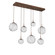 Gaia LED Linear Pendant in Oil Rubbed Bronze (404|PLB0092-07-RB-C-C01-L3)