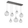 Gaia LED Linear Pendant in Graphite (404|PLB0092-07-GP-C-C01-L3)