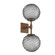 Gaia LED Wall Sconce in Oil Rubbed Bronze (404|IDB0092-02-RB-S-L3)