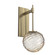 Gaia LED Wall Sconce in Heritage Brass (404|IDB0092-01-HB-A-L3)