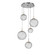 Gaia LED Pendant in Satin Nickel (404|CHB0092-05-SN-C-C01-L3)