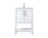 Everett SIngle Bathroom Vanity in White (173|VF26624WH)