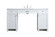 Cooper Bathroom Vanity in White (173|VF14960WH)