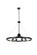 Thora Six Light Pendant in Black (173|LD746D32BK)