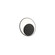 Ogle LED Wall Sconce in Black (34|WS-93409-27-BK)