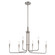 Six Light Chandelier in Brushed Nickel (110|11315 BN)