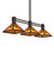 Whispering Pines Three Light Island Pendant in Oil Rubbed Bronze (57|272672)
