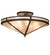 Craftsman Eight Light Semi-Flushmount in Oil Rubbed Bronze (57|268978)