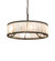 Hokaiseki Six Light Chandelier in Oil Rubbed Bronze (57|265763)