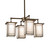 Hyde Park Four Light Chandelier in Antique Brass (57|264849)