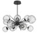 Gaia LED Chandelier in Matte Black (404|PLB0092-0D-MB-C-001-L3)