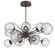 Gaia LED Chandelier in Flat Bronze (404|PLB0092-0D-FB-C-001-L1)