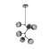 Luna LED Chandelier in Graphite (404|CHB0095-VA-GP-ZS-001-L1)