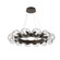 Luna LED Chandelier in Flat Bronze (404|CHB0095-36-FB-GC-CA1-L1)