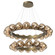 Luna LED Chandelier in Gilded Brass (404|CHB0095-2T-GB-GB-CA1-L3)