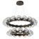 Luna LED Chandelier in Flat Bronze (404|CHB0095-2T-FB-FC-CA1-L1)