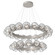 Luna LED Chandelier in Beige Silver (404|CHB0095-2T-BS-FC-CA1-L1)