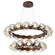 Luna LED Chandelier in Burnished Bronze (404|CHB0095-2T-BB-ZA-CA1-L3)