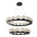 Luna LED Chandelier in Matte Black (404|CHB0095-2B-MB-FA-CA1-L3)