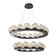 Luna LED Chandelier in Graphite (404|CHB0095-2B-GP-FA-CA1-L1)