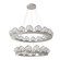 Luna LED Chandelier in Beige Silver (404|CHB0095-2B-BS-FC-CA1-L1)