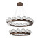 Luna LED Chandelier in Burnished Bronze (404|CHB0095-2B-BB-ZC-CA1-L3)