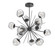 Luna LED Chandelier in Graphite (404|CHB0095-0H-GP-GC-001-L3)