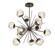 Luna LED Chandelier in Flat Bronze (404|CHB0095-0H-FB-ZA-001-L1)