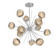 Luna LED Chandelier in Classic Silver (404|CHB0095-0H-CS-ZB-001-L3)