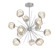 Luna LED Chandelier in Classic Silver (404|CHB0095-0H-CS-ZA-001-L3)