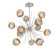 Luna LED Chandelier in Beige Silver (404|CHB0095-0H-BS-ZB-001-L3)