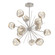 Luna LED Chandelier in Beige Silver (404|CHB0095-0H-BS-GA-001-L3)