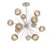 Luna LED Chandelier in Beige Silver (404|CHB0095-0H-BS-FB-001-L3)