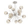 Luna LED Chandelier in Beige Silver (404|CHB0095-0H-BS-FA-001-L3)