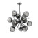 Luna LED Chandelier in Matte Black (404|CHB0095-0G-MB-ZS-001-L3)