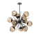 Luna LED Chandelier in Matte Black (404|CHB0095-0G-MB-ZB-001-L3)