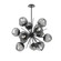 Luna LED Chandelier in Matte Black (404|CHB0095-0G-MB-GS-001-L3)