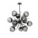 Luna LED Chandelier in Matte Black (404|CHB0095-0G-MB-FS-001-L3)