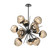 Luna LED Chandelier in Matte Black (404|CHB0095-0G-MB-FB-001-L3)