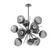 Luna LED Chandelier in Graphite (404|CHB0095-0G-GP-ZS-001-L1)