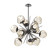 Luna LED Chandelier in Graphite (404|CHB0095-0G-GP-ZA-001-L3)