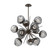 Luna LED Chandelier in Flat Bronze (404|CHB0095-0G-FB-FS-001-L3)