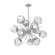 Luna LED Chandelier in Classic Silver (404|CHB0095-0G-CS-ZC-001-L3)