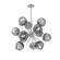 Luna LED Chandelier in Classic Silver (404|CHB0095-0G-CS-GS-001-L1)